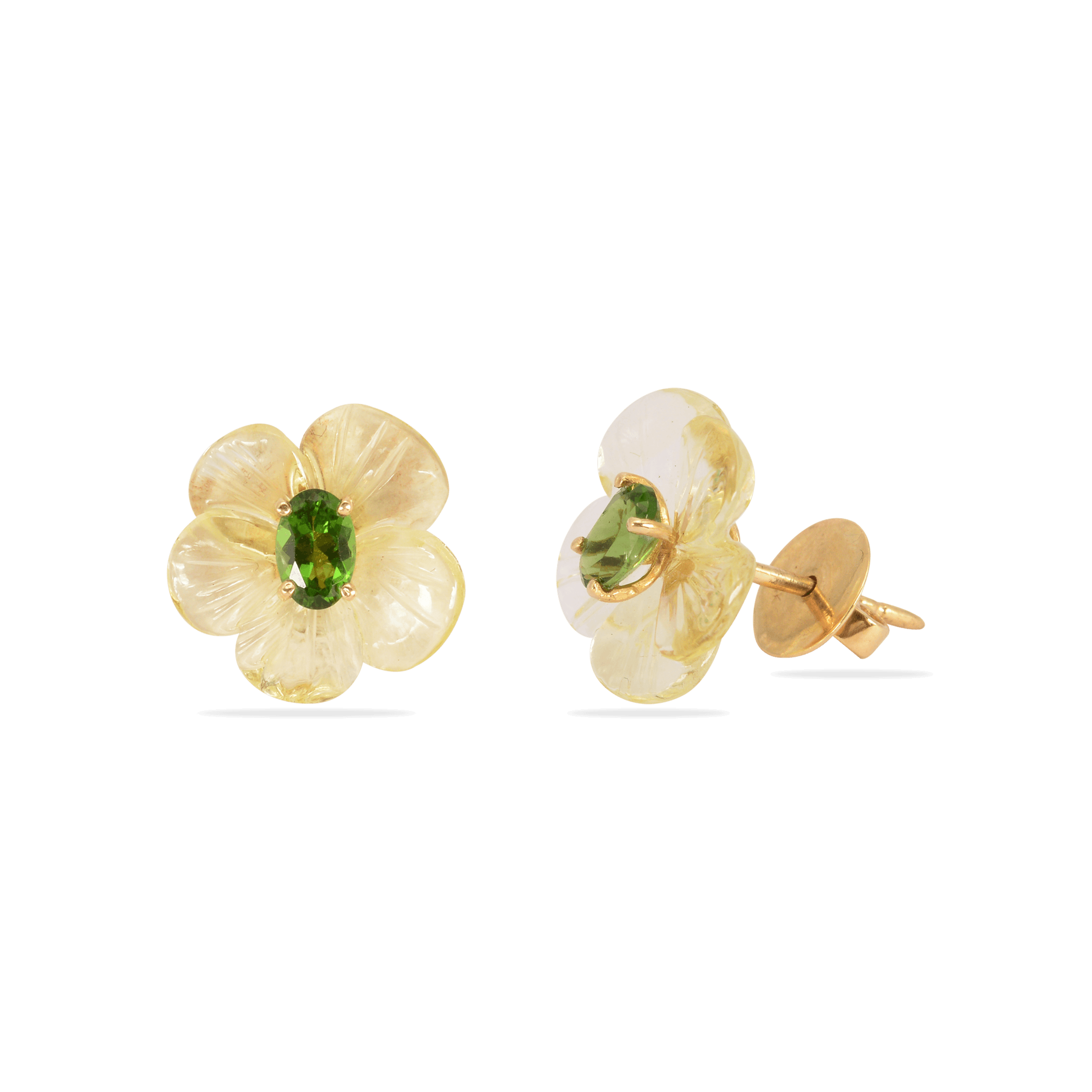 2.64gms-Gold-Earring-14KT-Yellow-Gold-Fine-Jewellery-by-Blencci/stone-born-collection-blencci